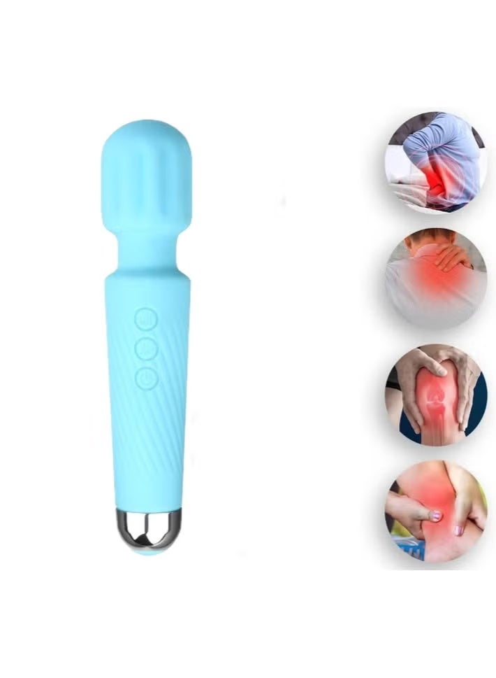 MOMAYNA Rechargeable Handheld Body Massager – Cordless Muscle Relaxation Massager for Neck, Back, Shoulders & Legs - Image 3
